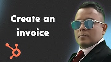 How to Create an invoice in HubSpot 2025