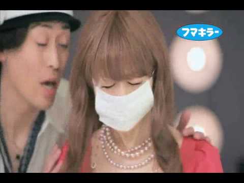 鳥居みゆき 話題のＣＭ スロー再生 フマキラー花粉鼻
