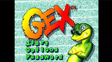 Gex - Sony PlayStation - Intro & Title Screen