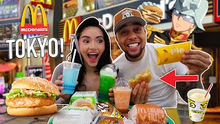 TRYING MCDONALD'S IN TOKYO JAPAN!! 🔥🍟🎌 (SECRET MENU ITEMS, + EVERYTHING WE DID IN DAY 3!!) screenshot 1