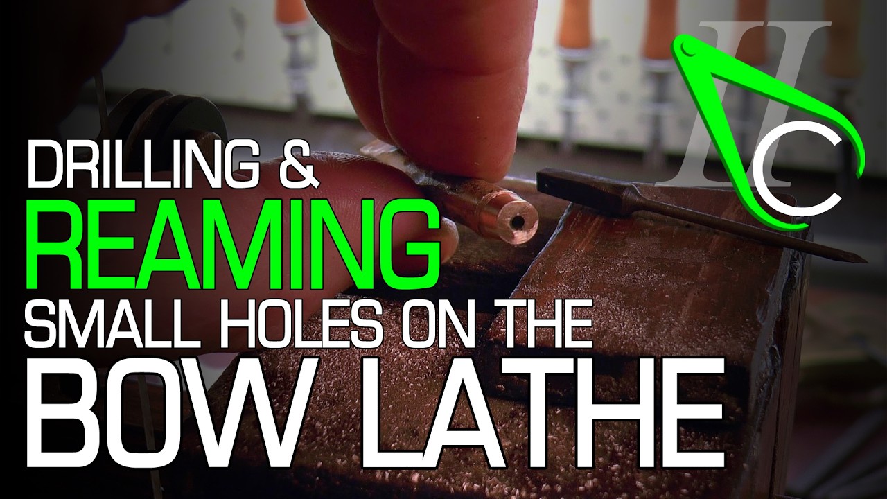 Drilling & Reaming Small Holes On The Bow Lathe