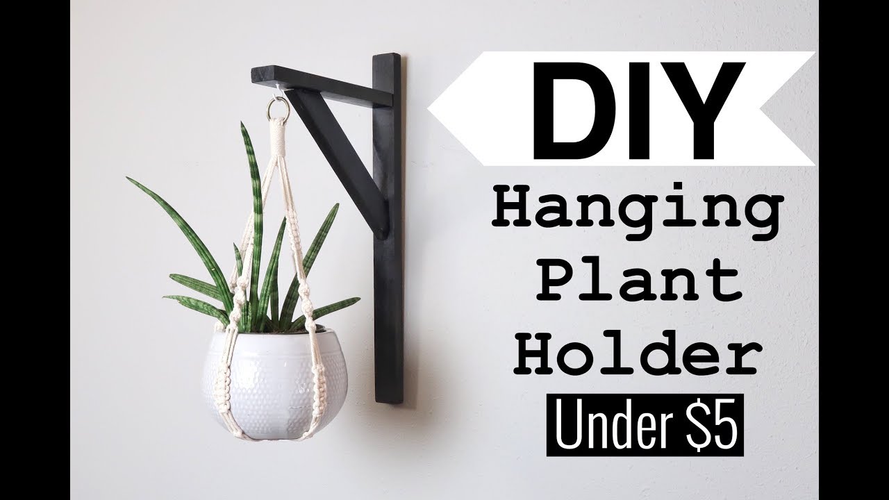 DIY PLANT HANGING HOLDER *UNDER $5*