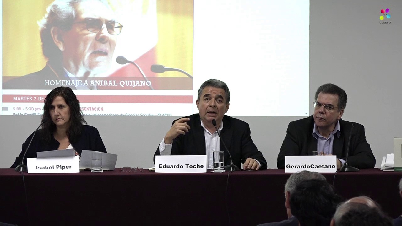 clacso wikipedia Eduardo Toche. Panel 