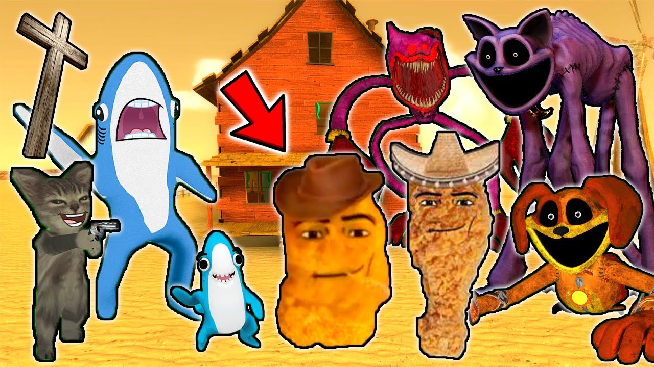 DOMNUL MOTAN SI DRACULASS VS 🍗GEGAGEDIGEDAGEDAGO🍗 NUGGET VS CATNAP NEBUN VS EVOLUTIA KISSY MISSY!!!