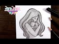 Cómo dibujar una MAMÁ con LÁPIZ