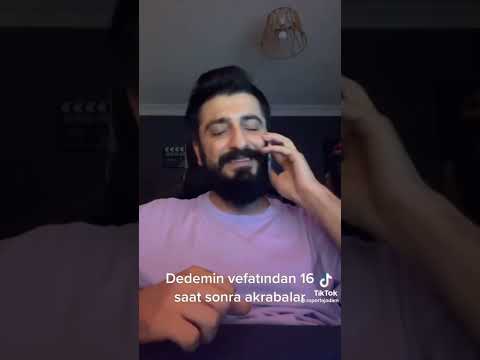 Dedemin vefatından sonra akrabalar.(röportaj adam)