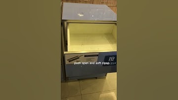 Drawer slide with one touch opening and soft close #shorts  #drawerslide