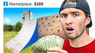 I Built an Obstacle Course Using Facebook Marketplace!