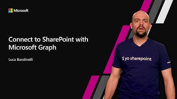 Connect to SharePoint with Microsoft Graph