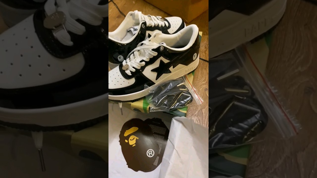 Трэш обзор на Nike air force 1 x Bape