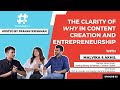 Episode 3 : The Clarity of WHY in Content Creation and Entrepreneurship | The Schbang In It