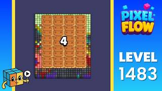 Pixel Flow Level 1483 Walkthrough Solution