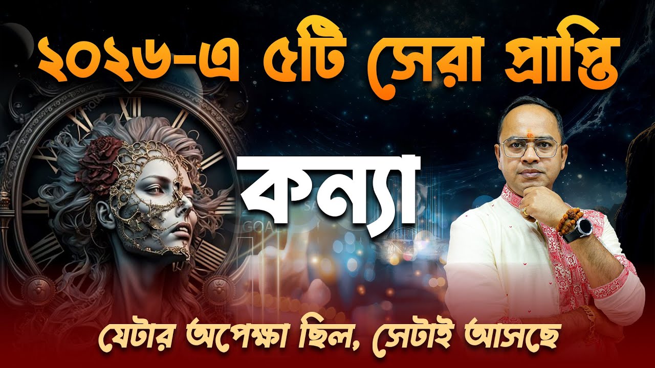 ২০২৬ সালে কন্যা রাশির সেরা ৫টি প্রাপ্তি | Virgo 2026: 5 Major Success & Predictions | Santanu Dey