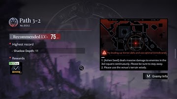 Stage EX3-2 Path 3-2 (Depth 11) | Dis Shadows | Path to Nowhere (PTN)