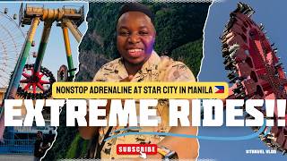 Adrenaline Overload | I Tried EVERY Extreme Ride at Star City… BIG MISTAKE  Star City in Manila 🇵🇭