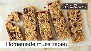 Homemade Mueslirepen