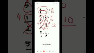 Cara Cepat Menghitung Pecahan #shorts #youtubeshorts #pecahan #perkaliancepat #perkalianmudah