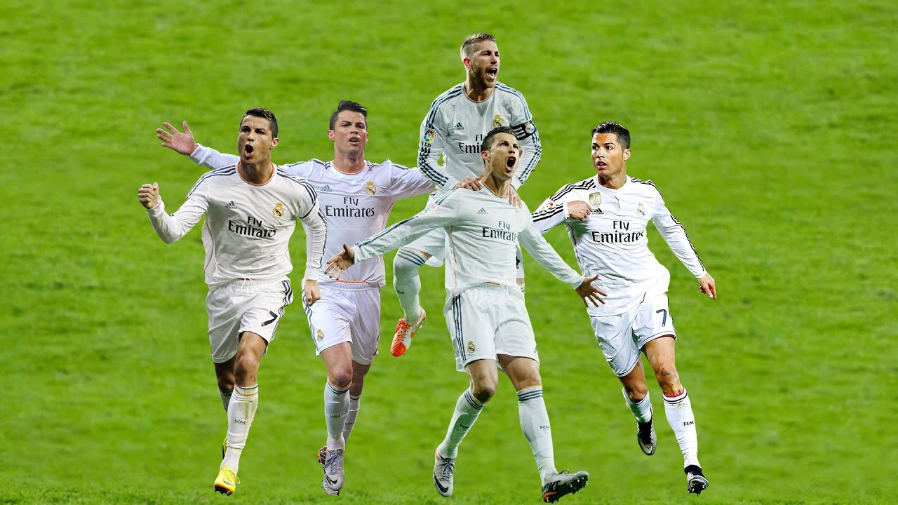 The day Ronaldo scored 4 goals in one game for Real Madrid (English