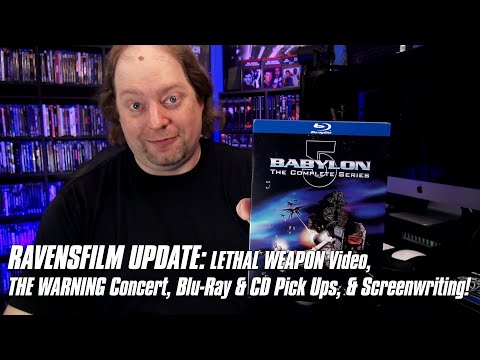 RavensFilm Update: LETHAL WEAPON Video, THE WARNING Concert, Media Pick Ups, & Screenwriting!