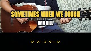 Sometimes When We Touch - Dan Hill | Easy Guitar Tutorial