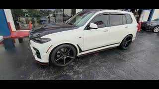 954-925-1995 BMW X7 M 22x10.5 Asanti Alpha 5 Gloss Black Milled ABL-22 Rims & Tires  Miami PINES