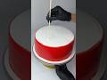 This Red Heart Cake Decorating Technique Is Pure Magic ❤️ #CakeArt #Satisfying