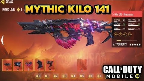 *NEW* MYTHIC KILO 141 "DEMONSONG" GAMEPLAY AND FULL KILL EFECTS | MYTHIC KILO KILL EFECTS + GAMEPLAY