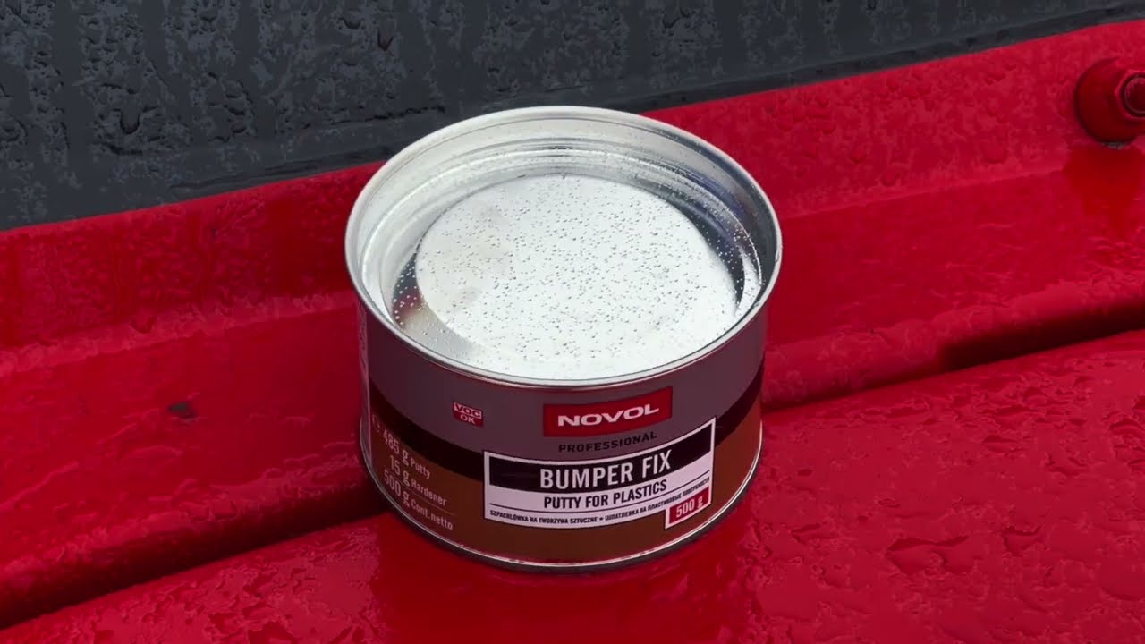 Шпатлевка Автомобильная Для Бампера NOVOL Bumper Fix 500 Г.