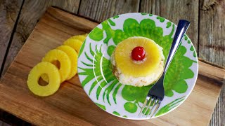 Grant's No-Bake Pineapple Upside-Down Cakes