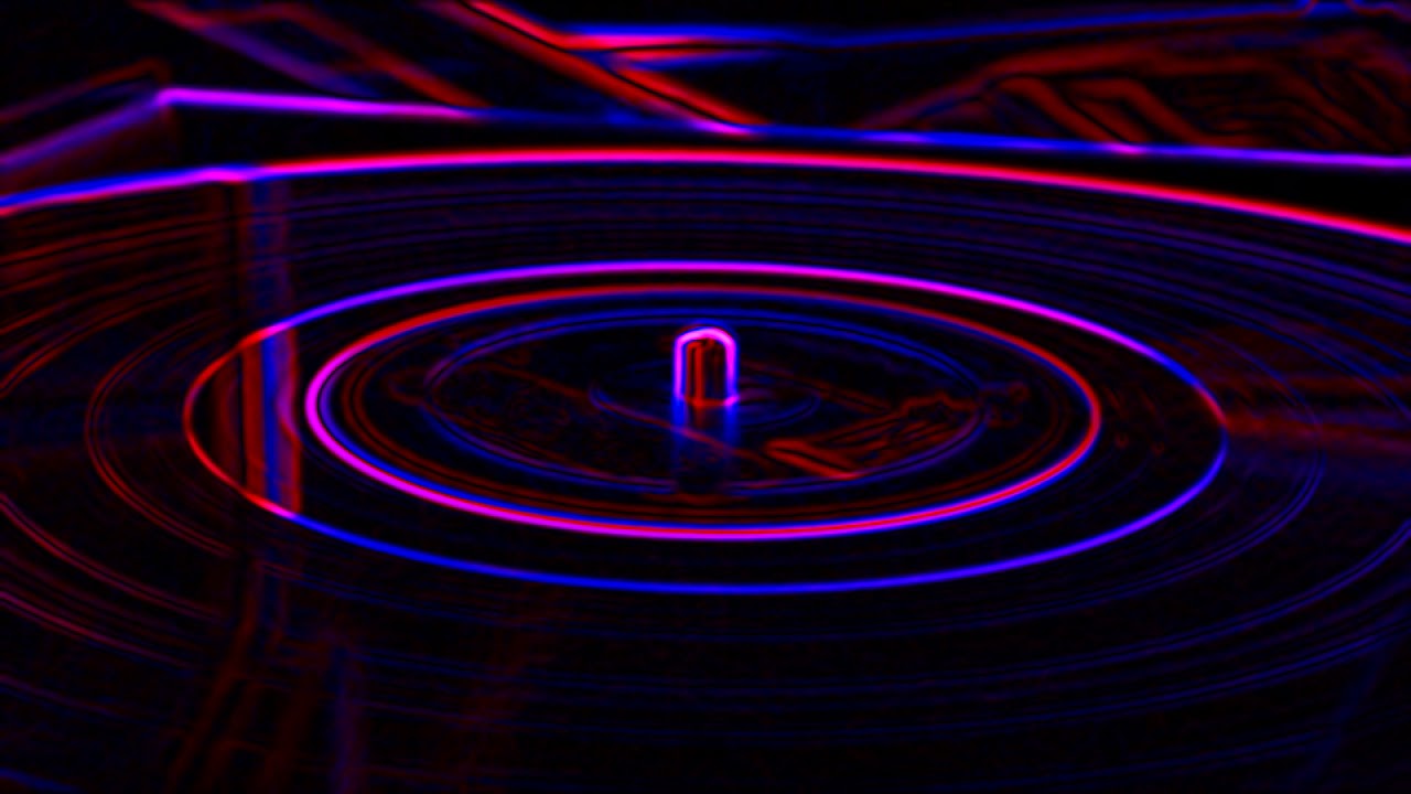 Neon sign Free HD footag HD Video  (Неоновая пластинка)