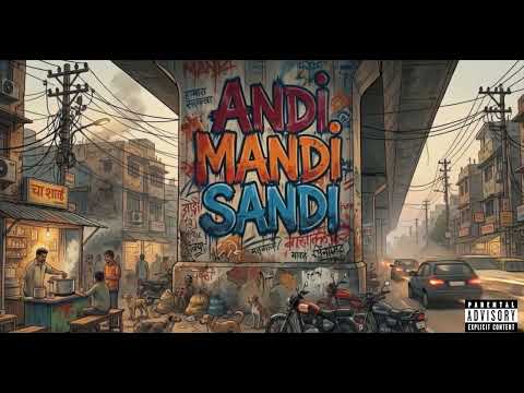 ANDI MANDI SANDI - visualizer | Hindi Rap | DHH | Akki Nindhaniya