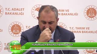 Hükümlüler Binlerce Fidan Dikecek