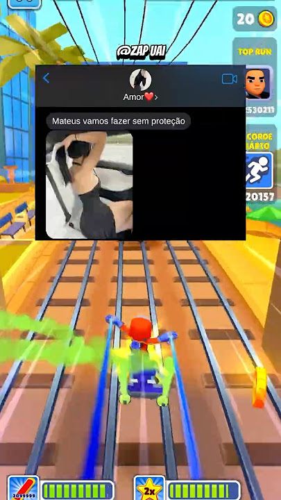 SE É LOKO☠️😂 #histórias #whatsapp #humor #engraçado #mensagem #games #subwaysurfers