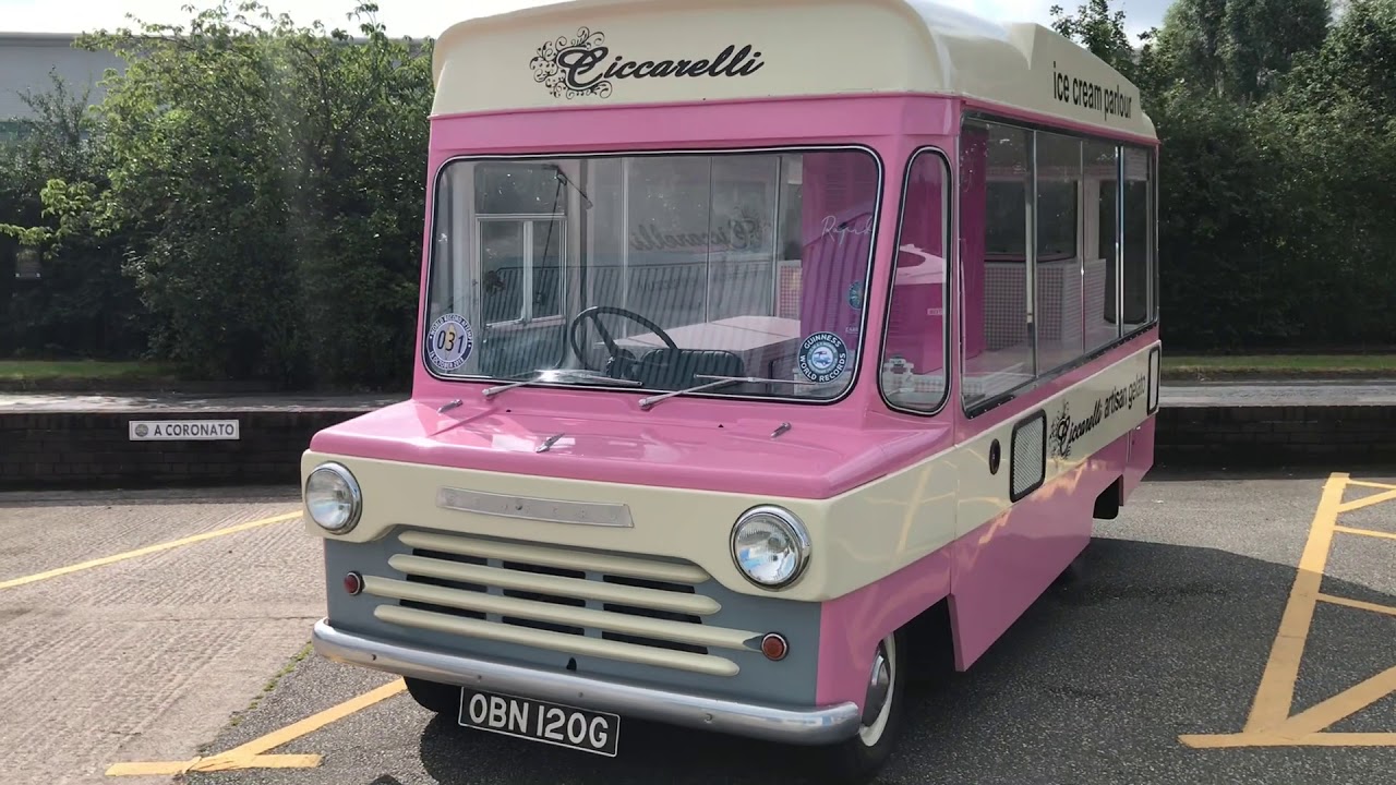 bedford ice cream van