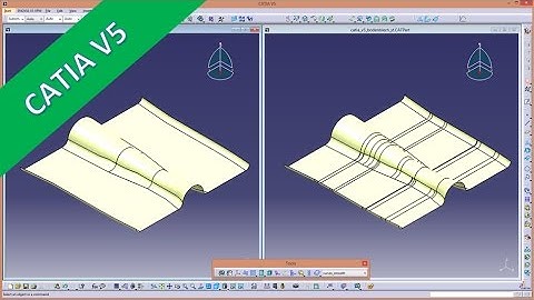 Bodenblech - Base plate - smooth - Catia v5 - Training Surfaces