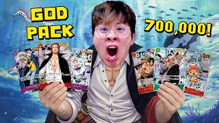I went all-in on a legendary GOD PACK, worth 700,000 baht!! One Piece gacha.