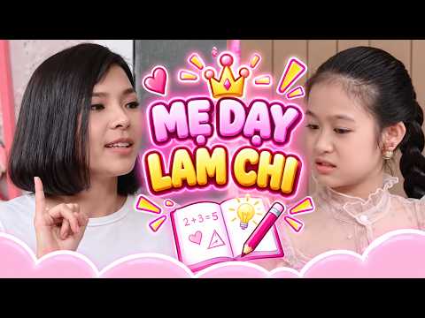 Gia đình là số 1 Phần 2 | Mẹ Lam Chi nhất định phải khiến con gái GIỎI TOÁN