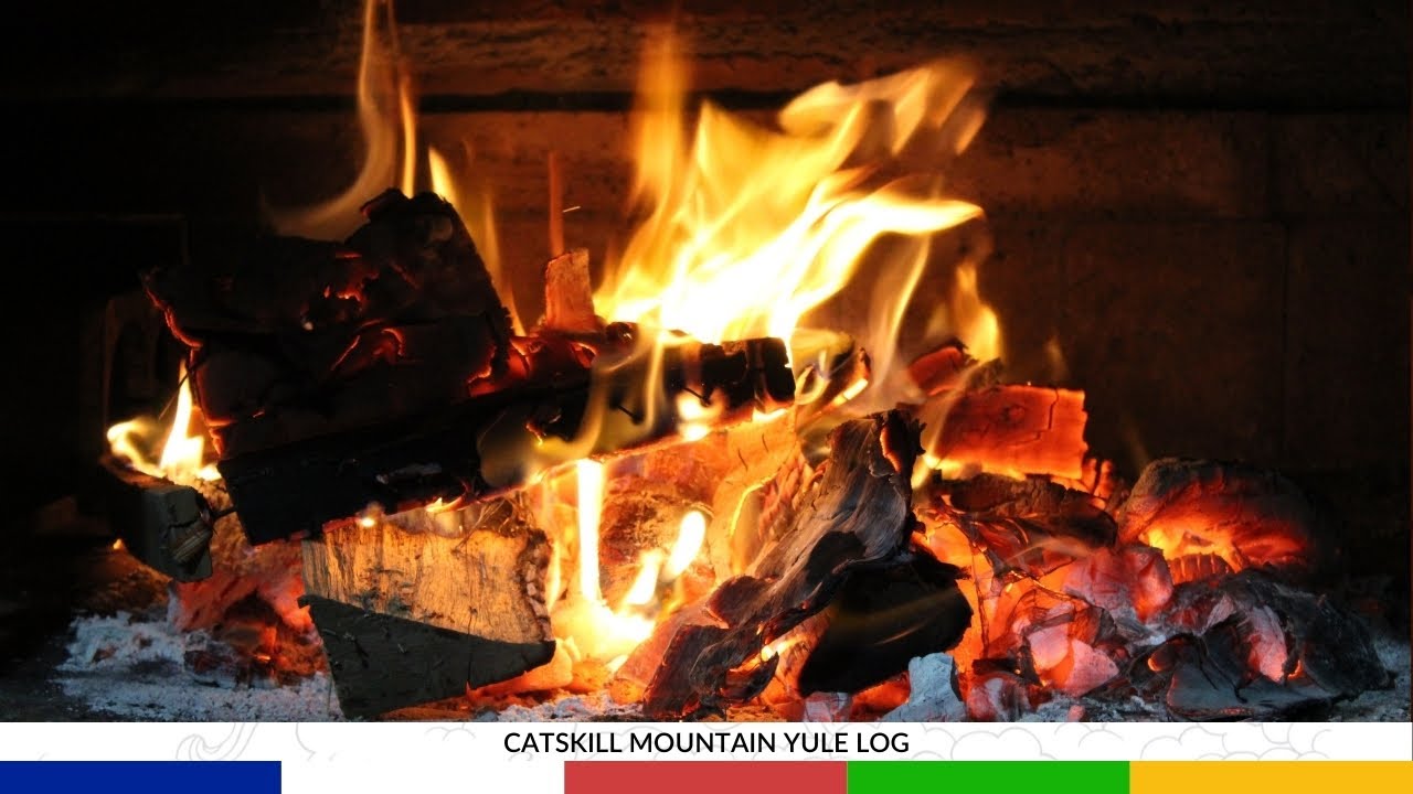 dalai lama age Catskill Mountain Yule Log from Menla Retreat's Lhasa Inn Phoenicia, New York Extended Edition