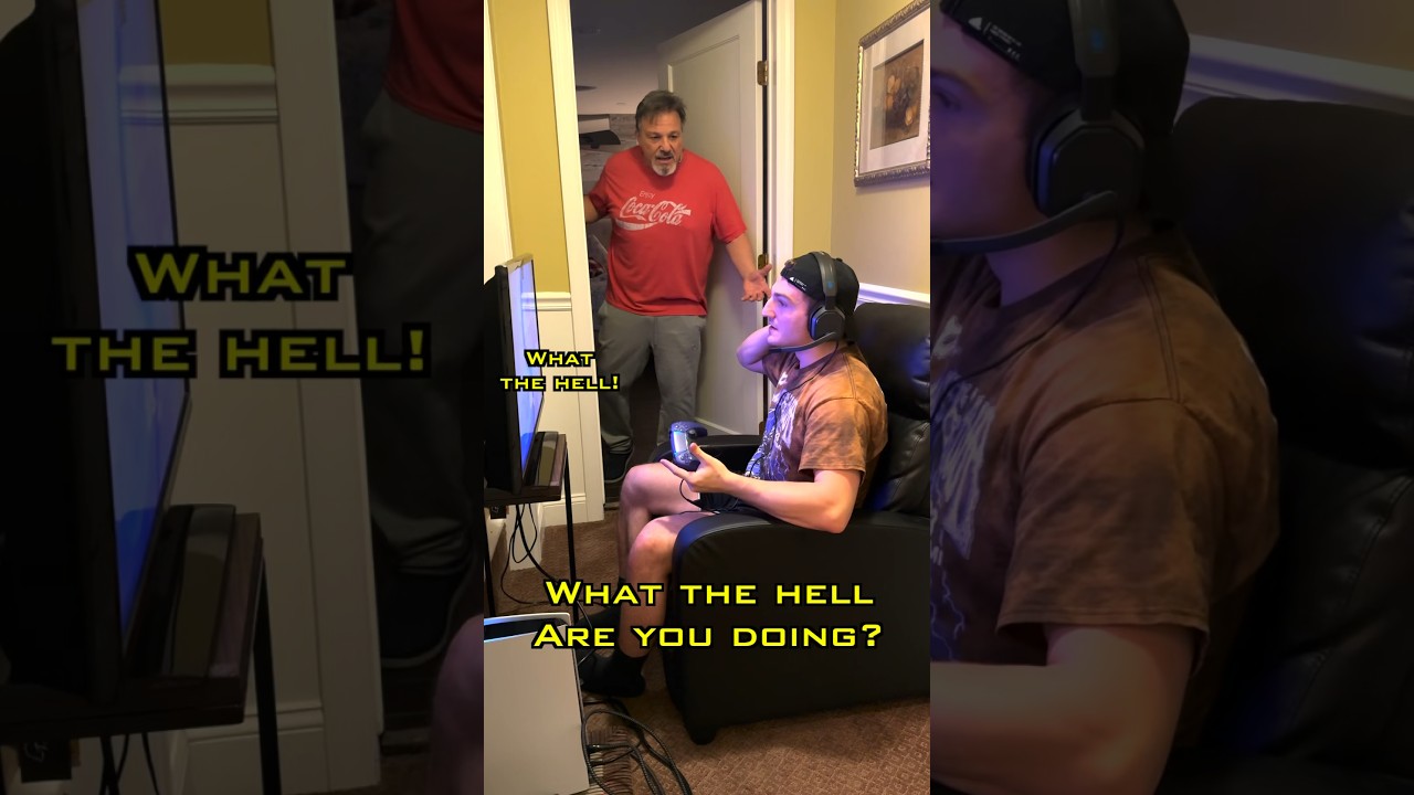 Waking Dad Up At 3 AM By Screaming On PS5