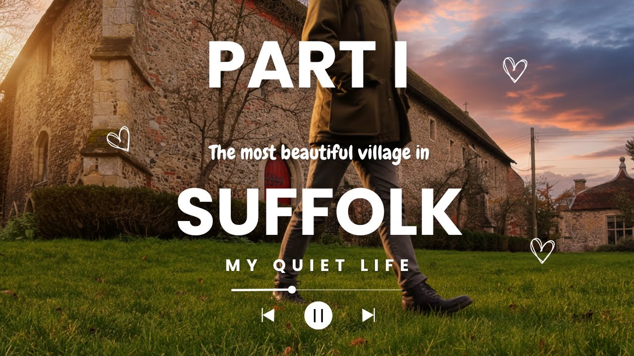 My quiet life; The most beautiful village in Suffolk, UK at Christmas