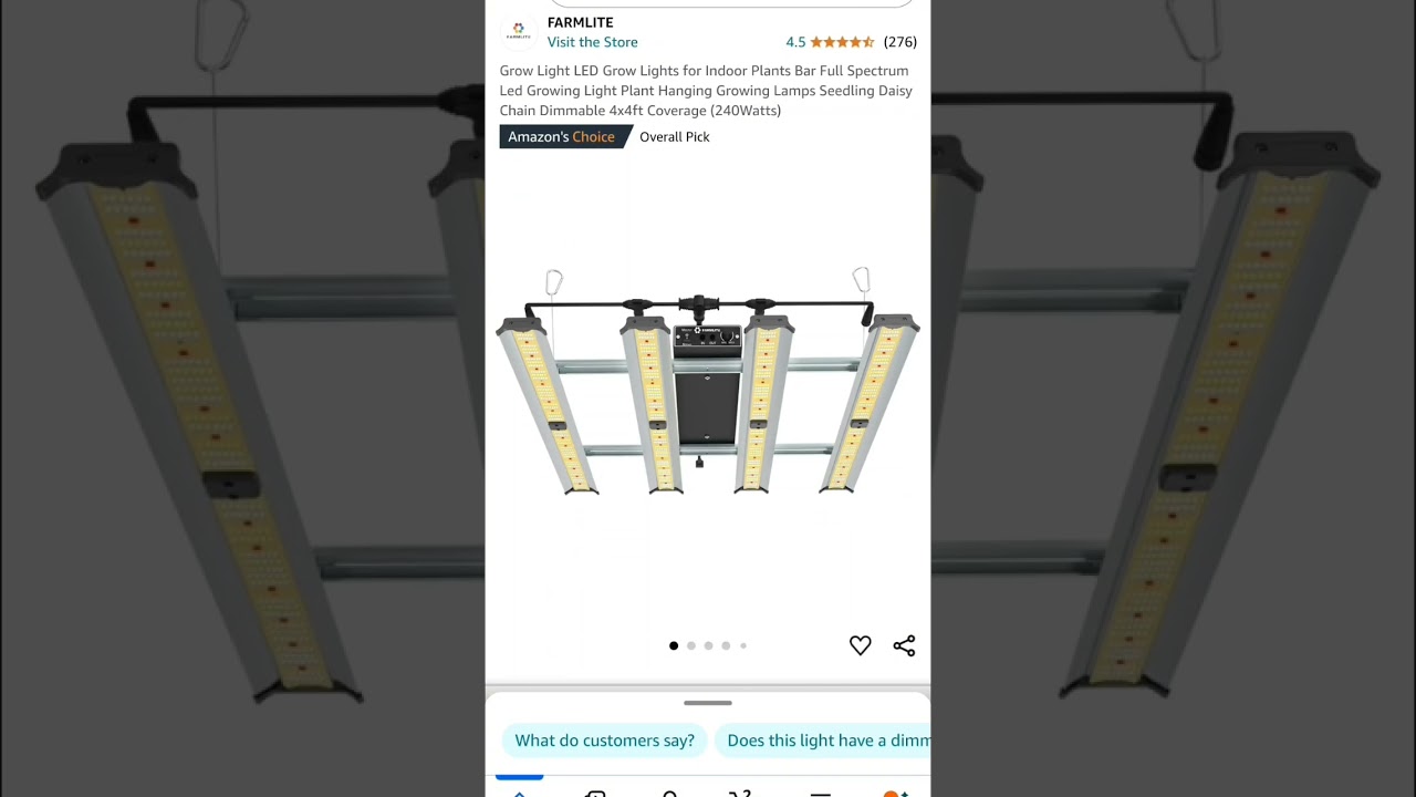 checking out farmlite grow lights 