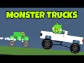 MINI MONSTER TRUCKS! - Bad Piggies Inventions