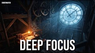 8 Hours HD Audio — Deep Focus Ambience Inside a Giant Clocktower | Ticking Gears & Soft Wind screenshot 4