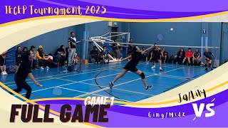 Iecep Tournament Game 1 Jalily Vs Gingmidz