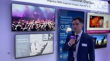 ISE 2020: Sony Shows Off 24/7 4K Bravia Professional Displays