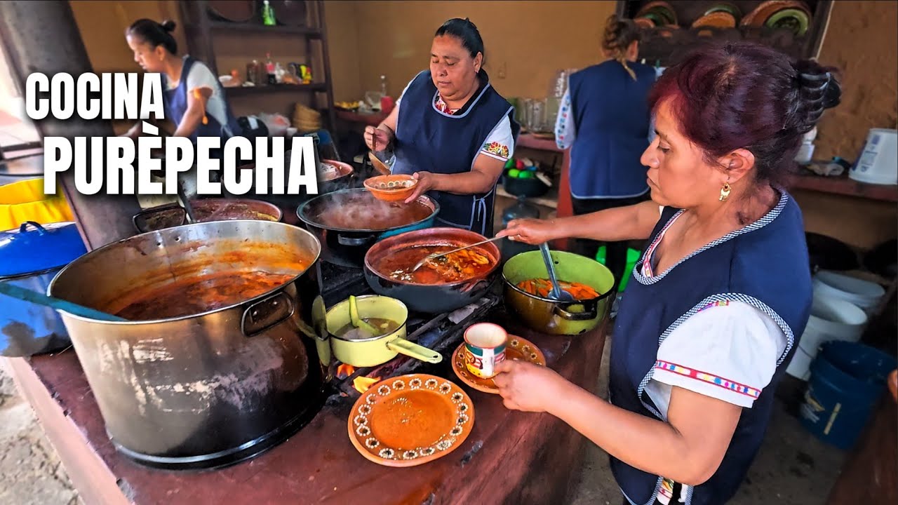 Por ESTO MICHOACÀN es el ALMA de MÈXICO visitando ZURUMÙTARO  Y su Cocina PURÈPECHA