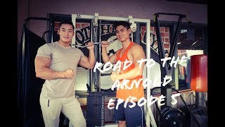 Long Wu IFBB Pro: Road to Arnold - Episode 5 (Arm Day Part 2) - Triceps
