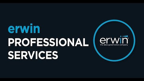erwin Professional Services