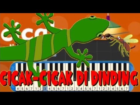 Not Angka Pianika Lagu Anak Cicak Cicak Di Dinding Cicak-cicak di Dinding | Not Angka Pianika - YouTube