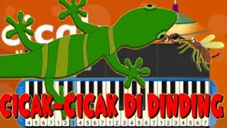 Cicak-cicak di Dinding | Not Angka Pianika screenshot 2